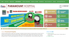 Desktop Screenshot of paramounthospital.com